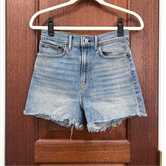 Denim Forum Pants - Aritzia Denim Forum Arlo Denim Shorts- Light Blue Wash